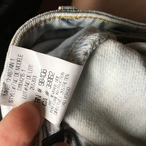 THEORY DENIM SHORTS MID RISE LIGHT WASH SIZE 26‎ - Picture 8 of 8